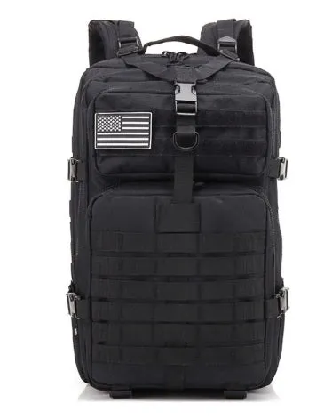 50L Large Military MOLLE Tactical Army Backpack