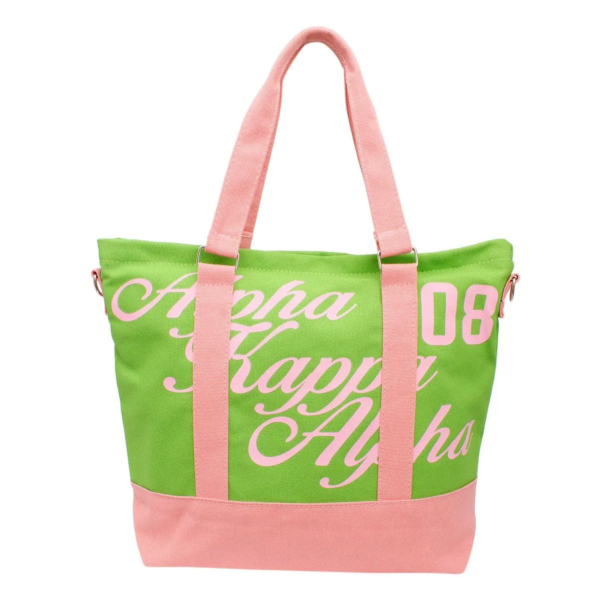 AKA Alpha Kappa Alpha Inspired Tote Bag Sorority Thick Canvas Embroidered Tote Bag