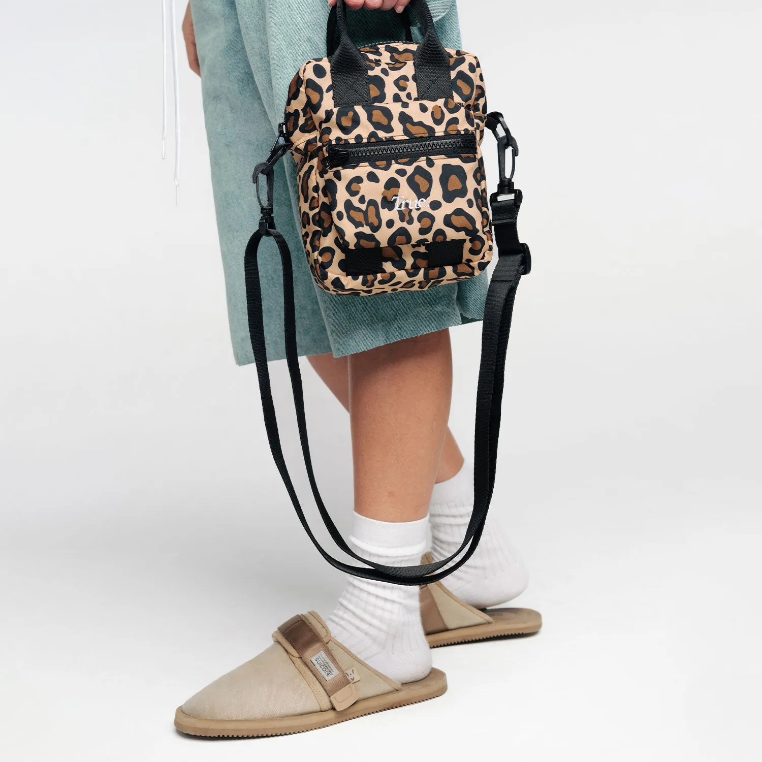 Animal Print Shoulder Bag - Leopard