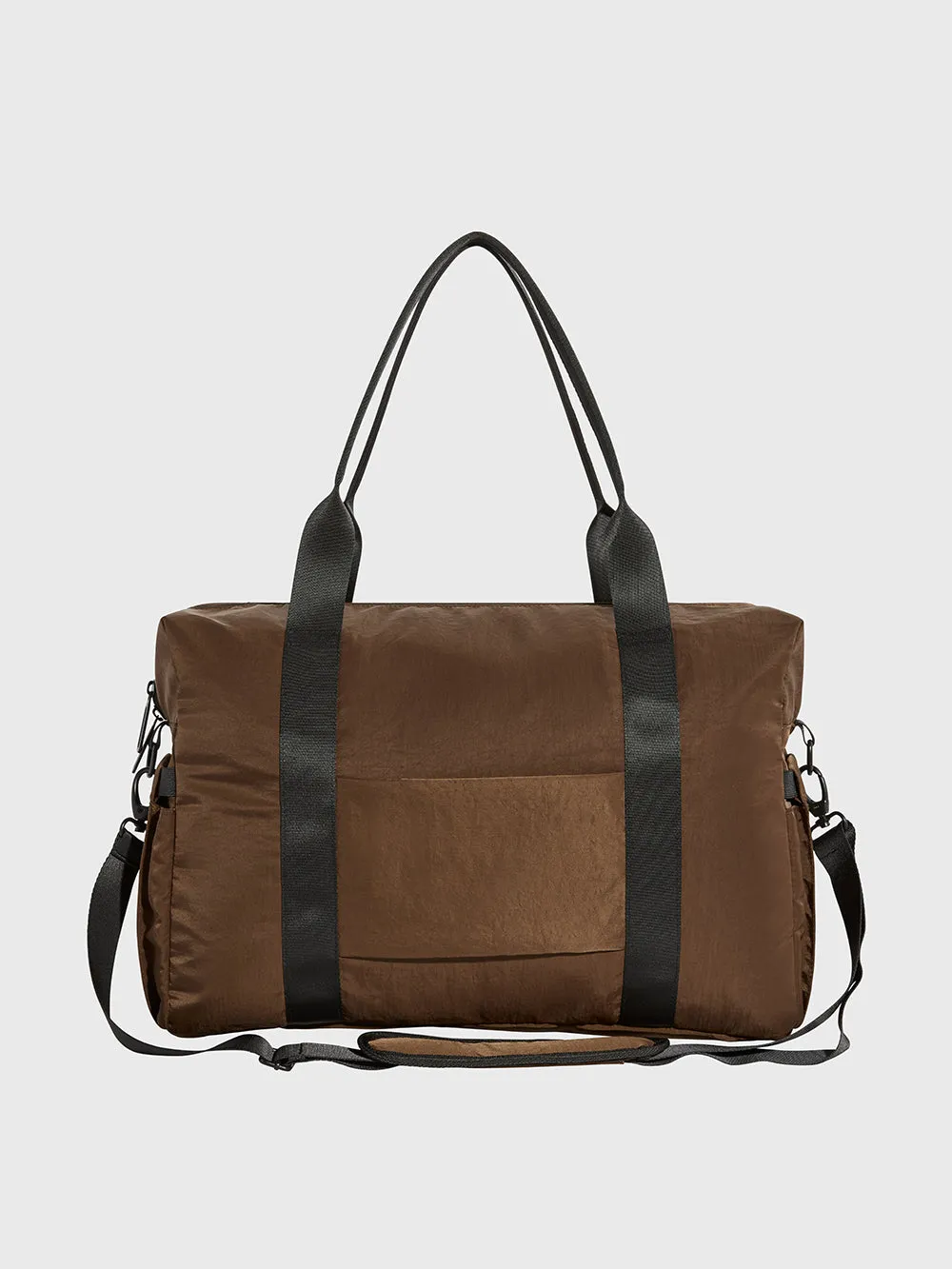 BARRY'S SADDLE/BLACK ESSENTIAL GYM TOTE