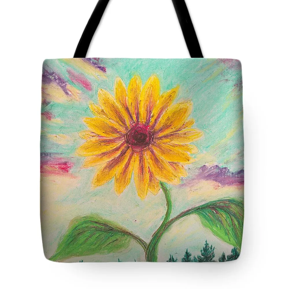 Berry Sunflower - Tote Bag