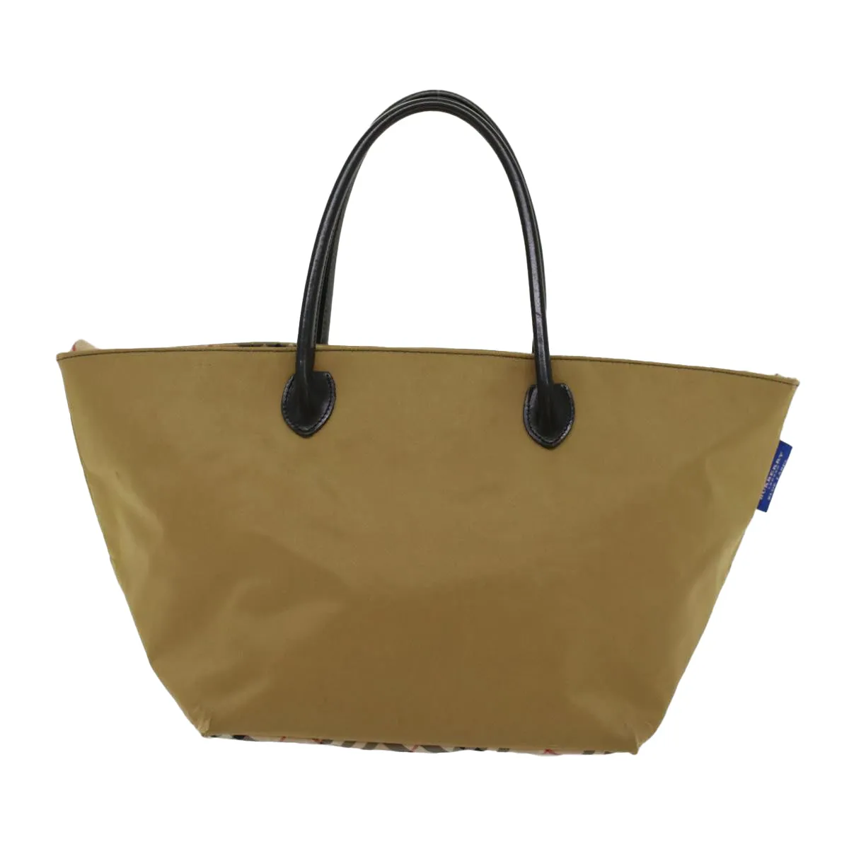 BURBERRY Blue Label Tote Bag Nylon Beige  bs6823