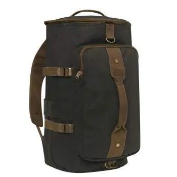 Canvas Convertible Duffle Bag Backpack