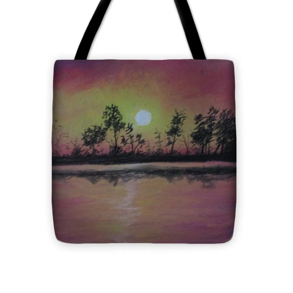 Cherry Pitted Sky - Tote Bag