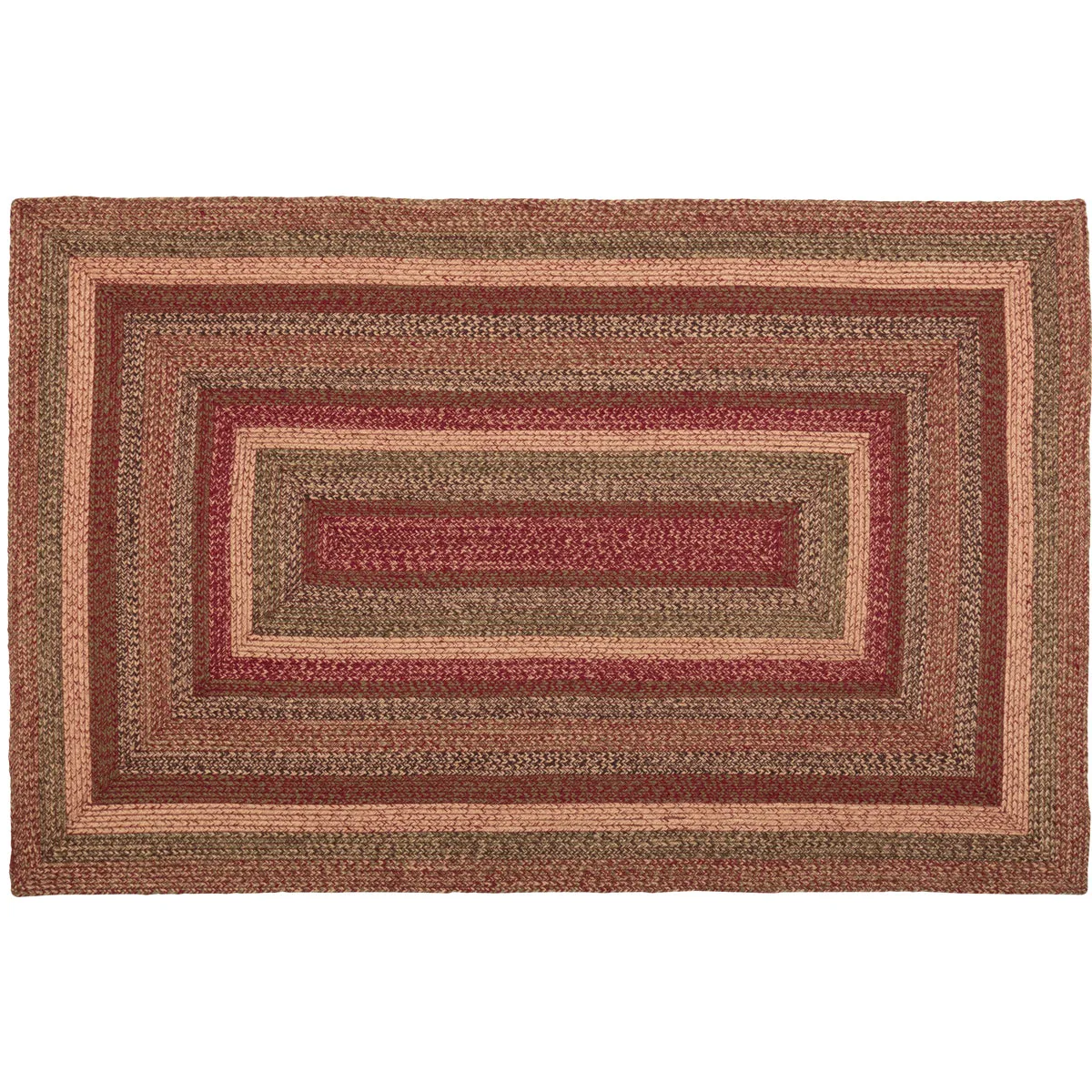 Cider Mill Jute Rug Rect w/ Pad 60x96