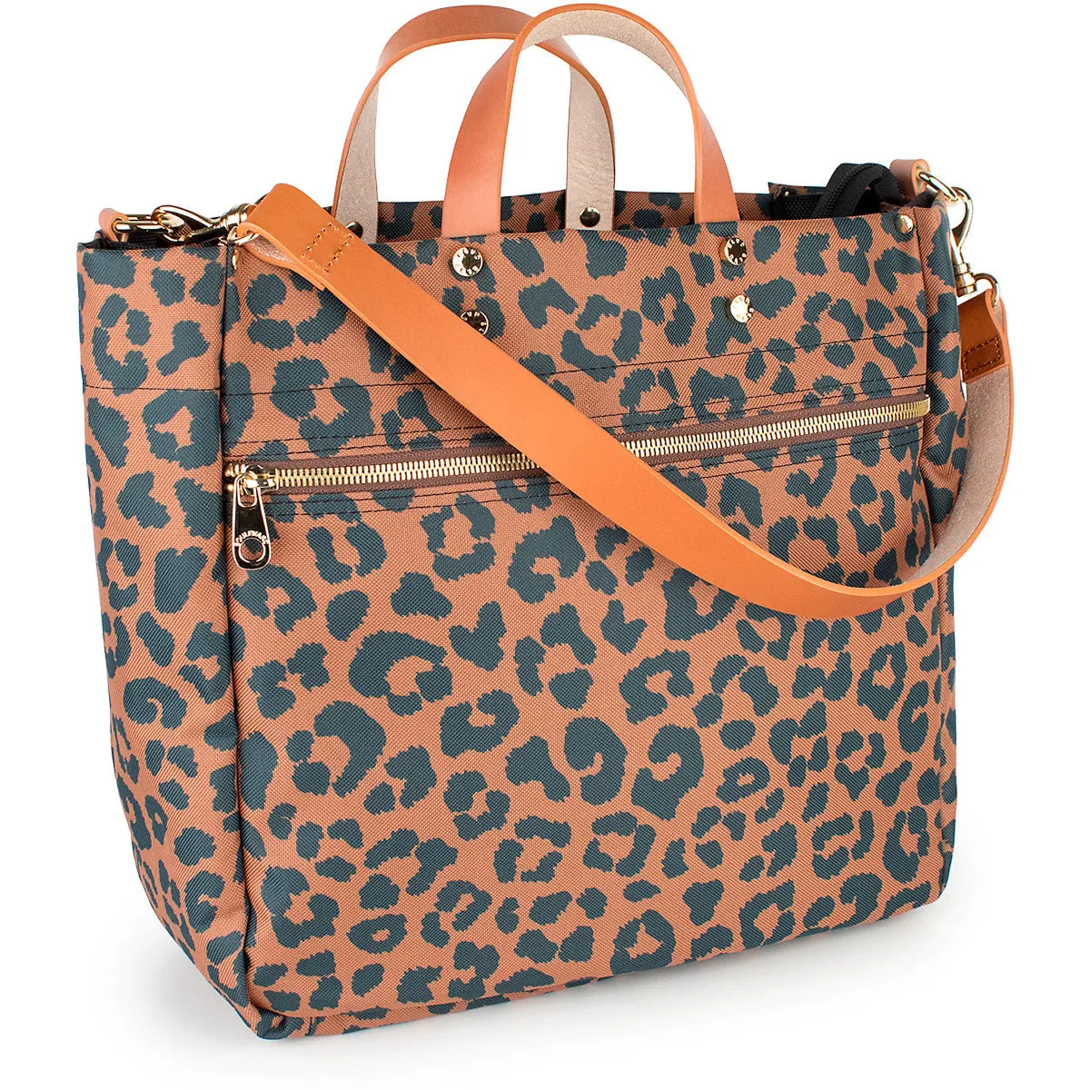 Codie Nylon Tote - Leopard (Ships in 1-2 Weeks)