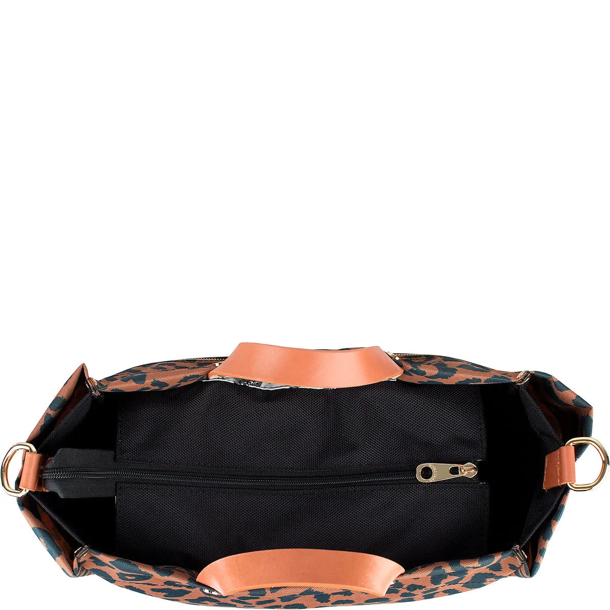 Codie Nylon Tote - Leopard (Ships in 1-2 Weeks)