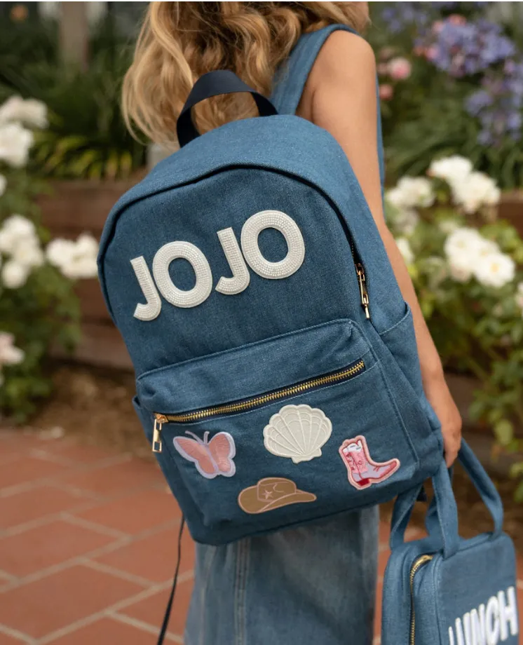 Denim Backpack