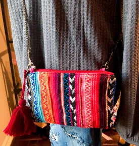 Easy Travel Beaded Crossbody Bag