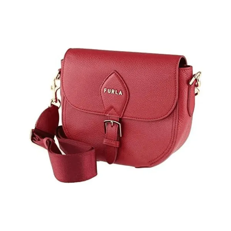 Furla Urania Small Bandoliera Bag - Cabernet