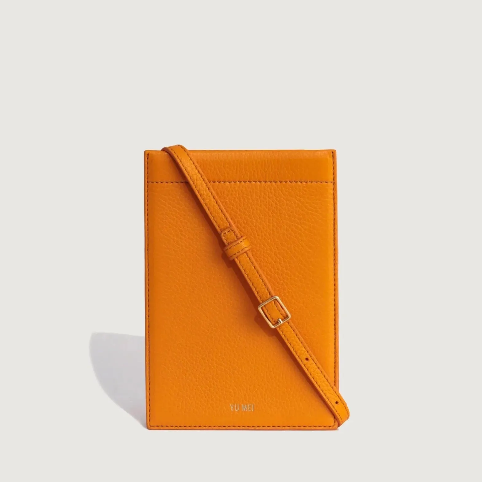 Georgie Bag | Tangerine | Deer Nappa