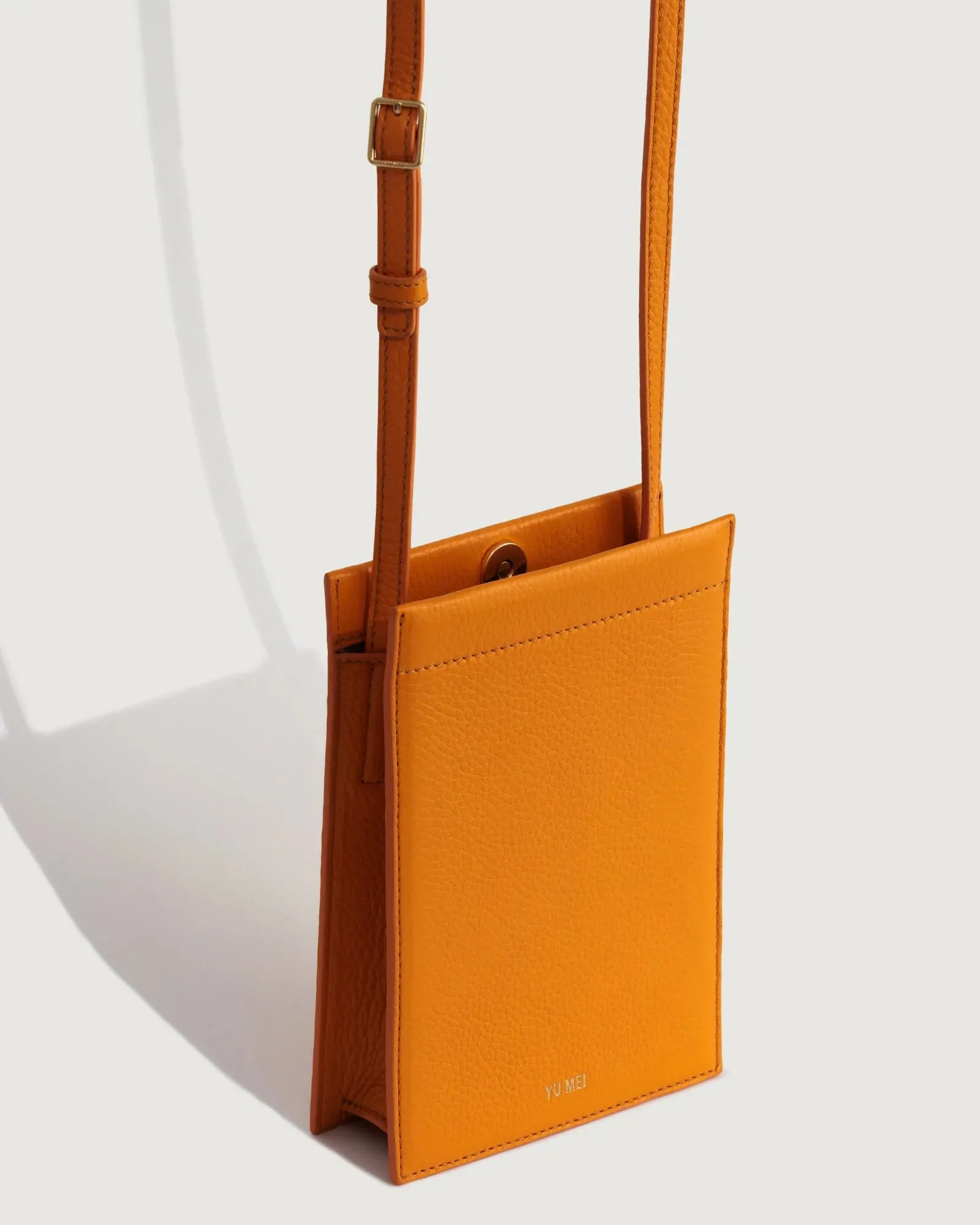 Georgie Bag | Tangerine | Deer Nappa