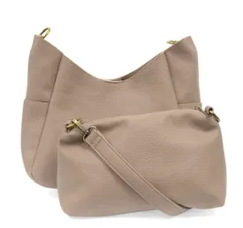 Grey Hadley Hobo Bag