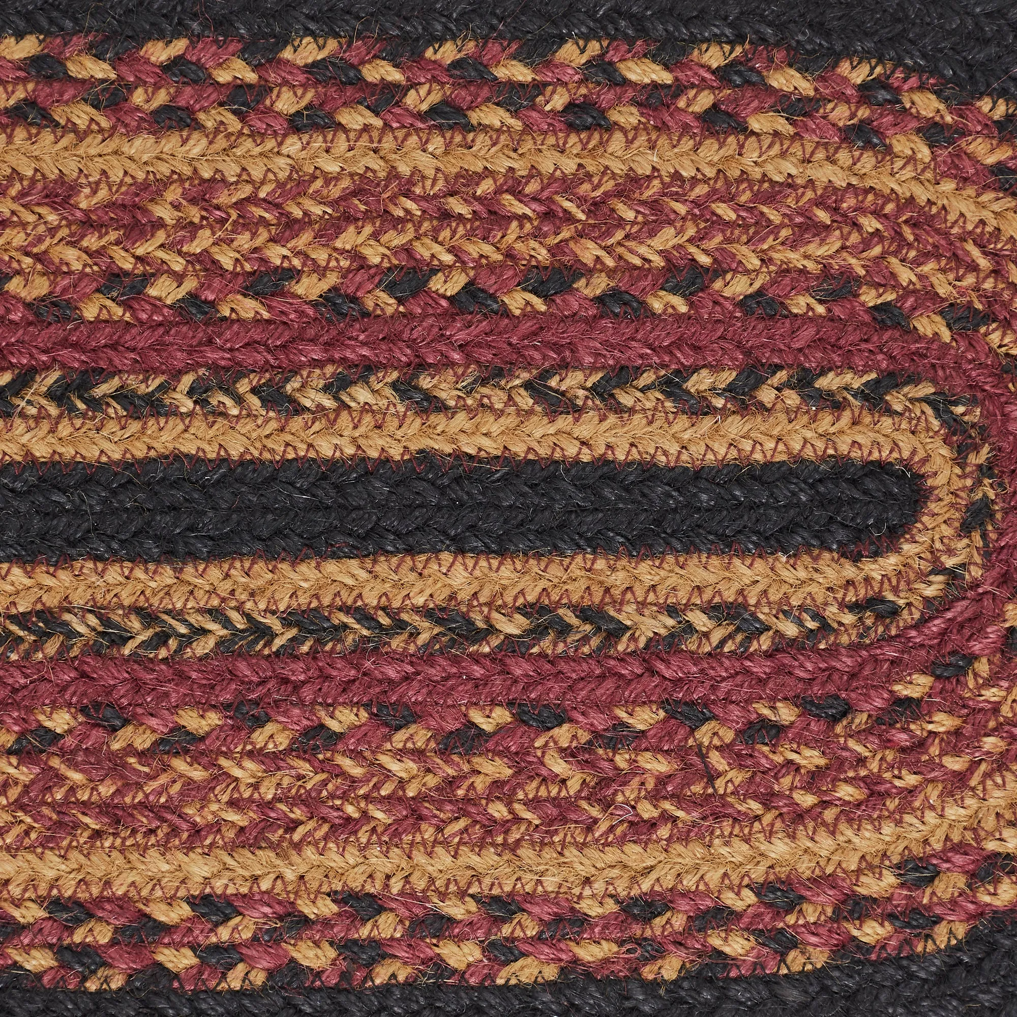 Heritage Farms Jute Oval Runner 8x24