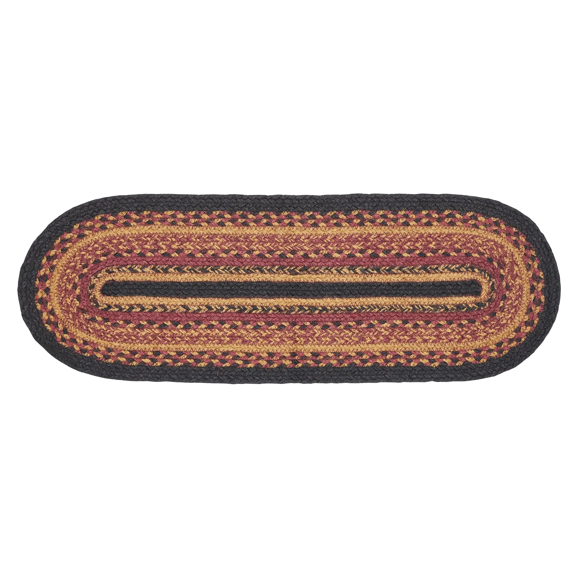 Heritage Farms Jute Oval Runner 8x24