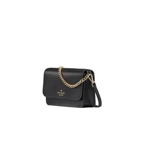 Kate Spade Madison Small Flap Crossbody Bag In Black KC586