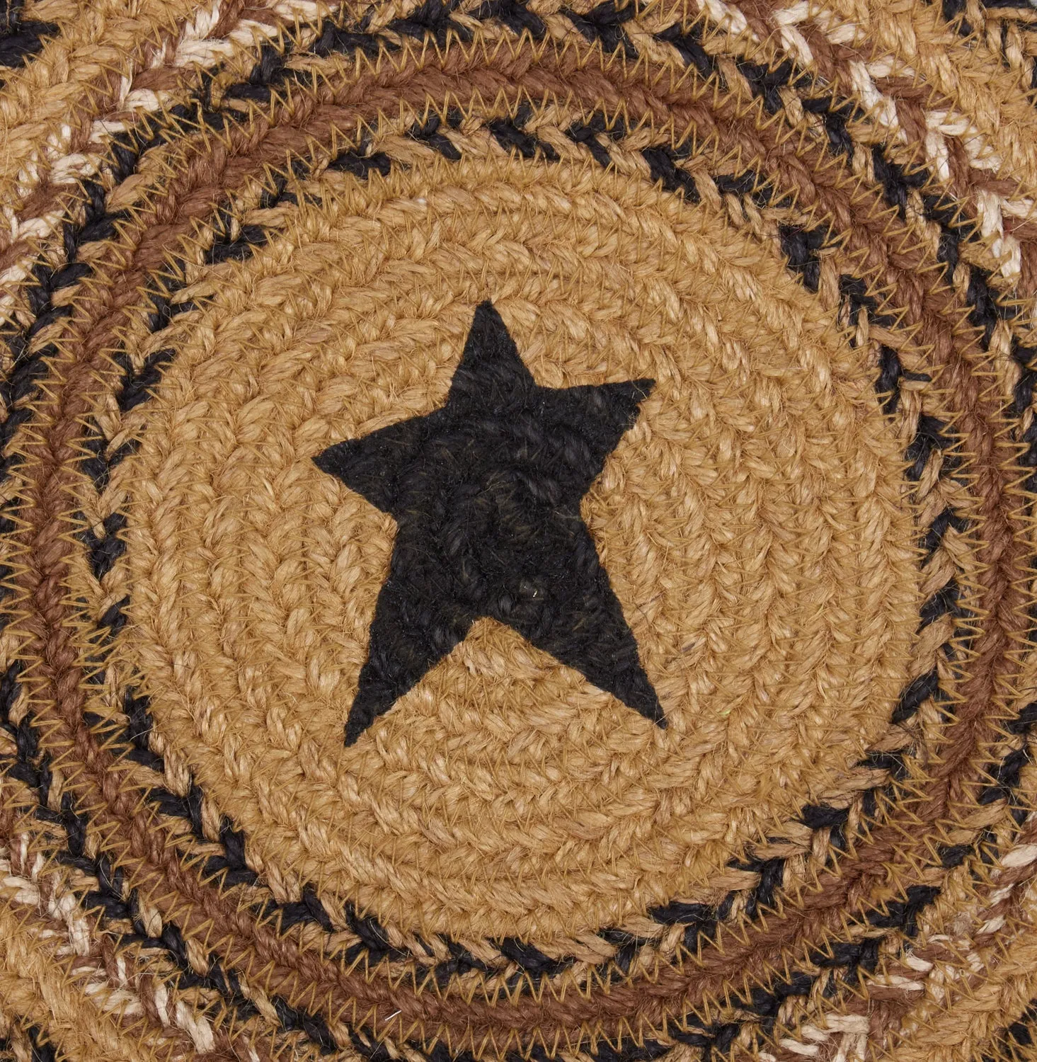 Kettle Grove Jute Trivet Stencil Star 8