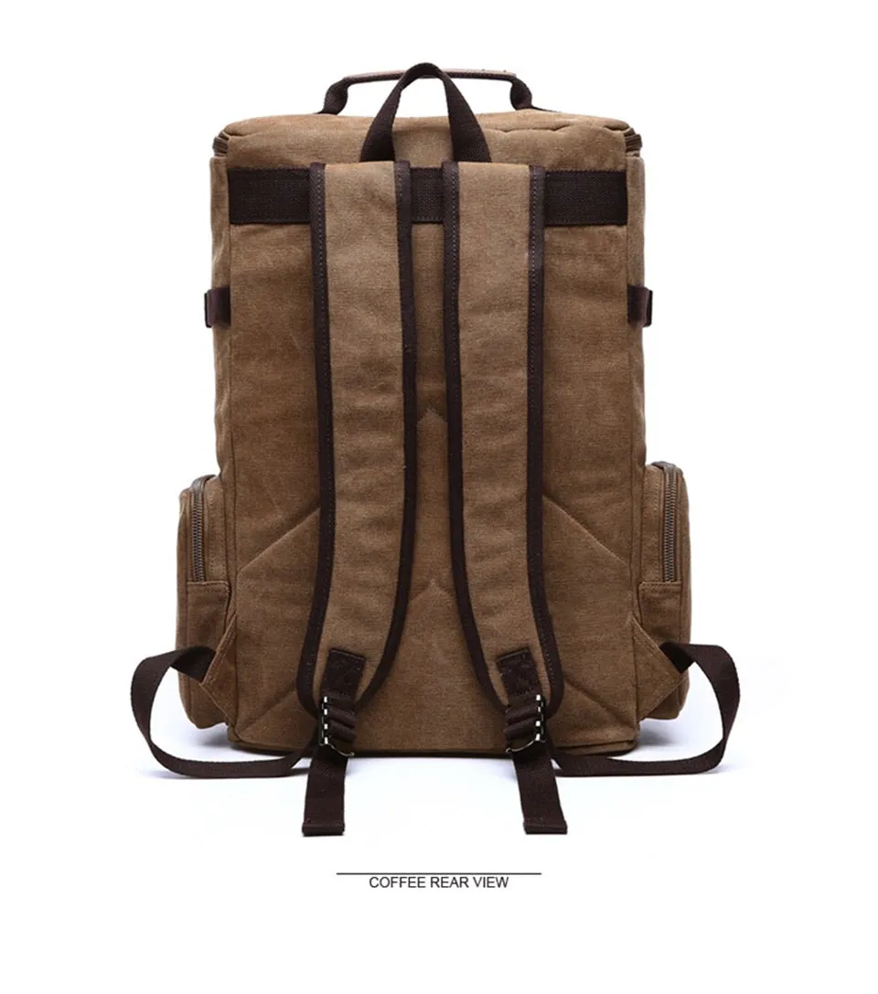 Men's Classic Canvas Travel Backpack