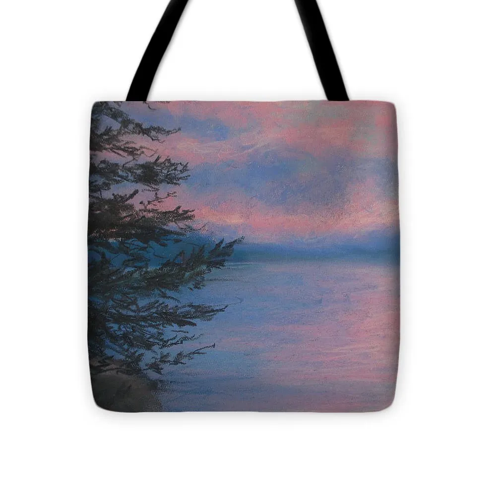 Rosey Sky Light - Tote Bag