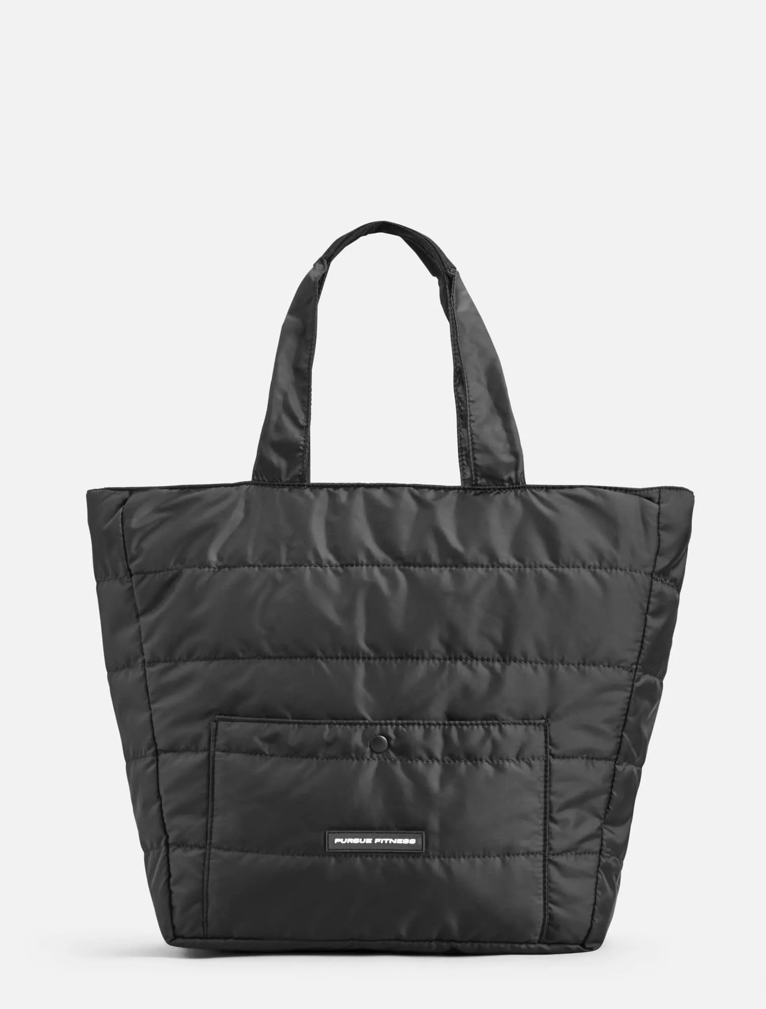 The Quilted Tote - Black