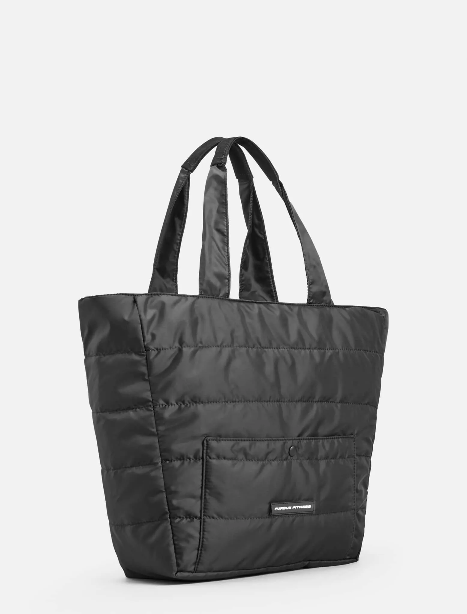 The Quilted Tote - Black