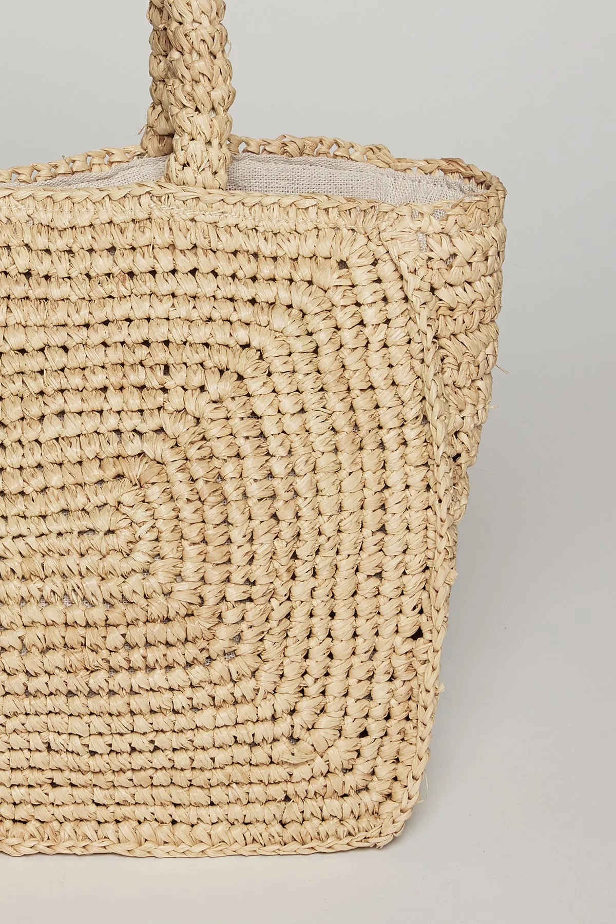 TINA STRAW TOTE BAG