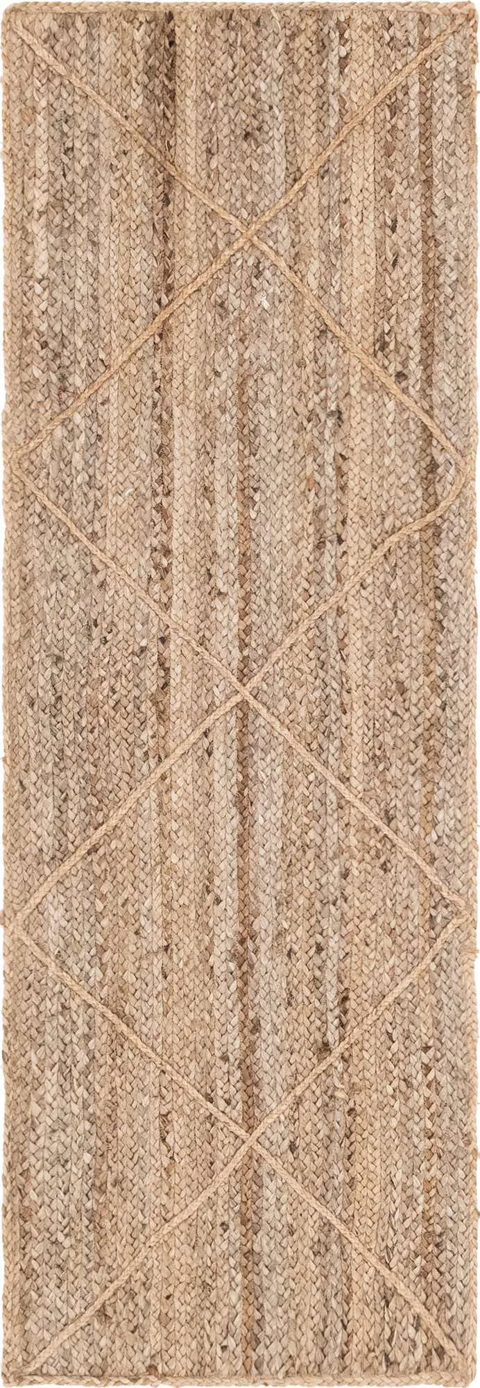 Trellis Braided Jute Rug