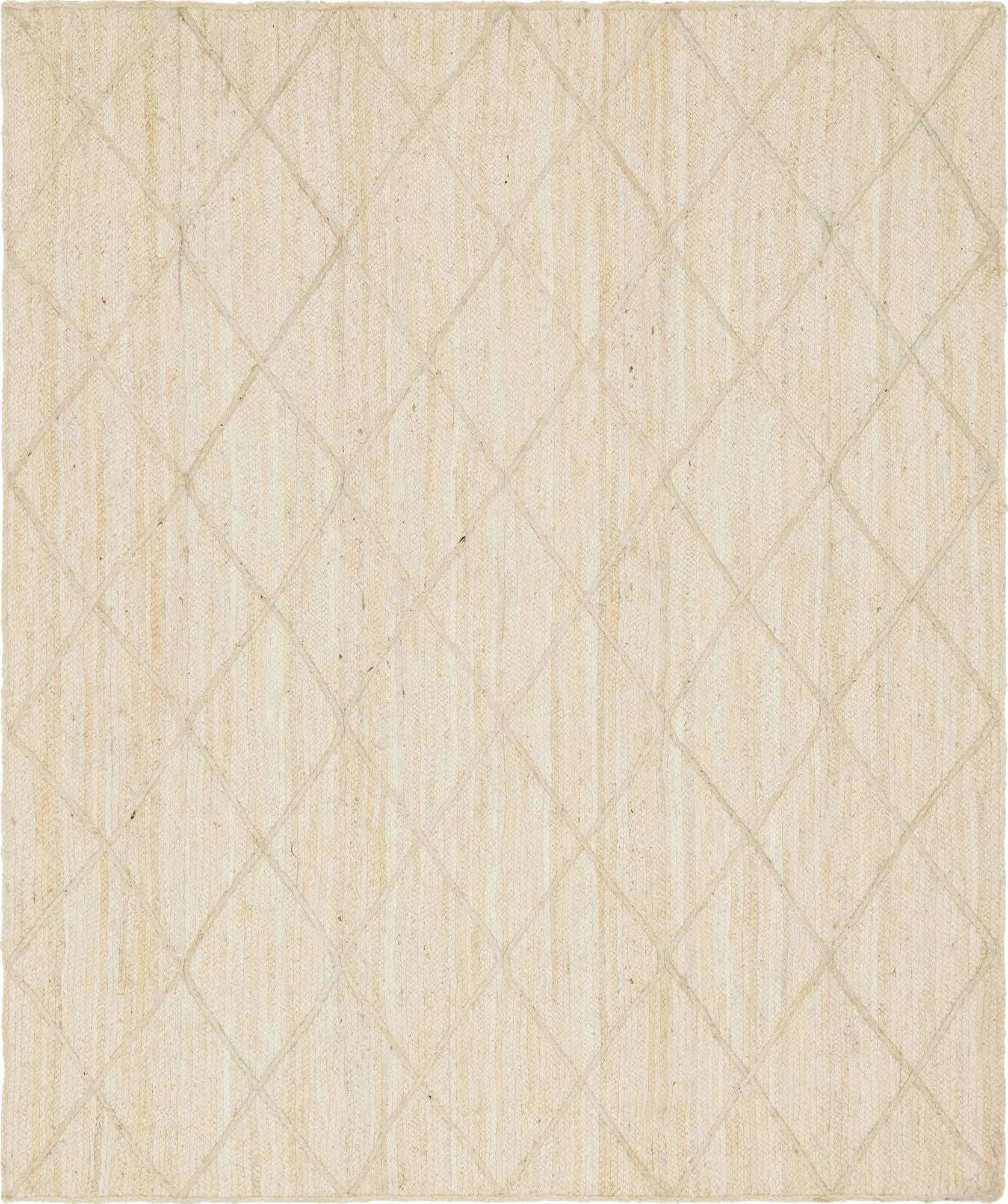 Trellis Braided Jute Rug