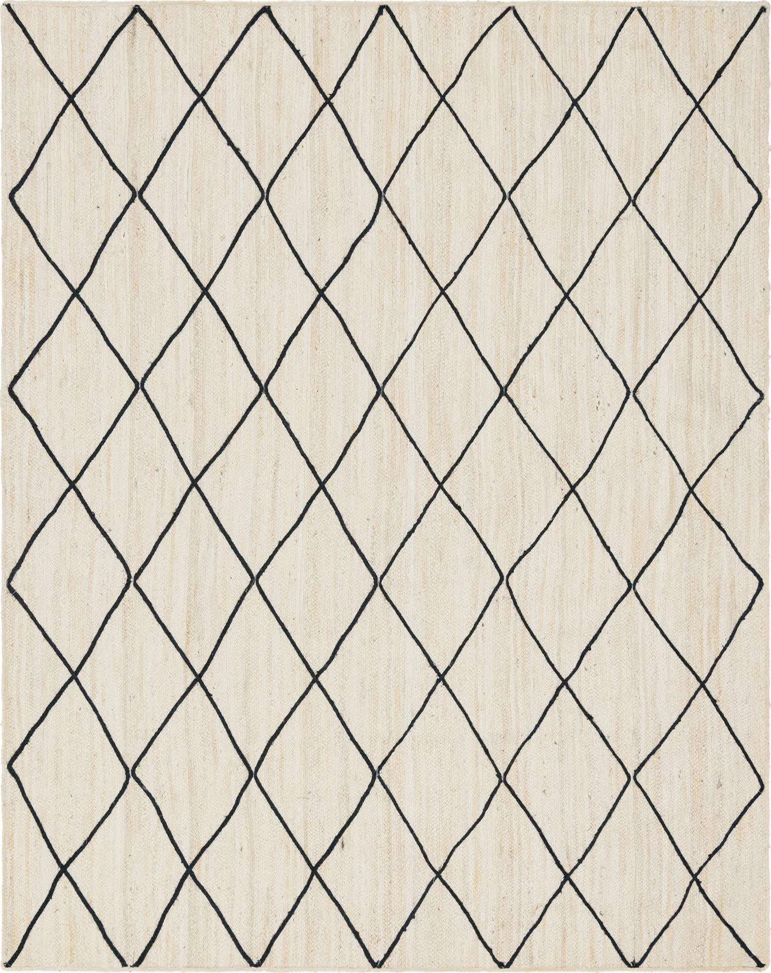 Trellis Braided Jute Rug