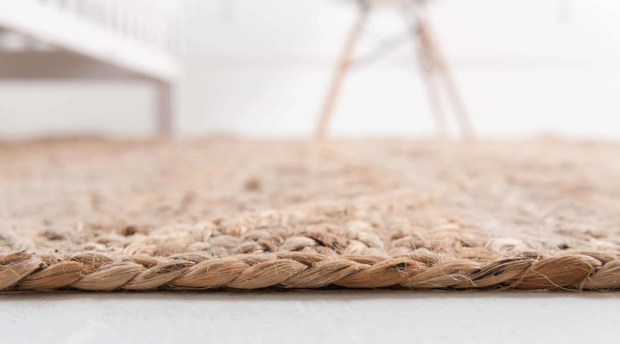 Trellis Braided Jute Rug