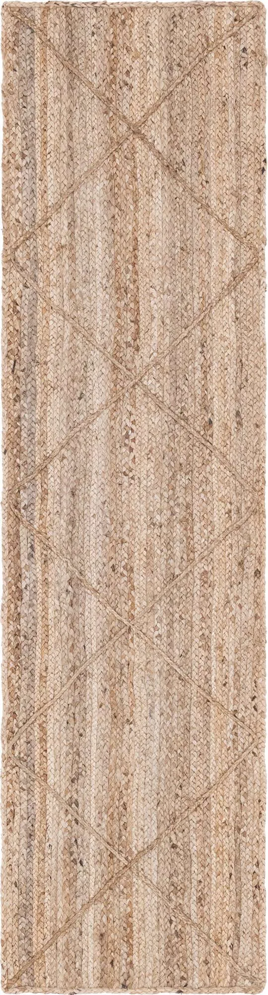 Trellis Braided Jute Rug