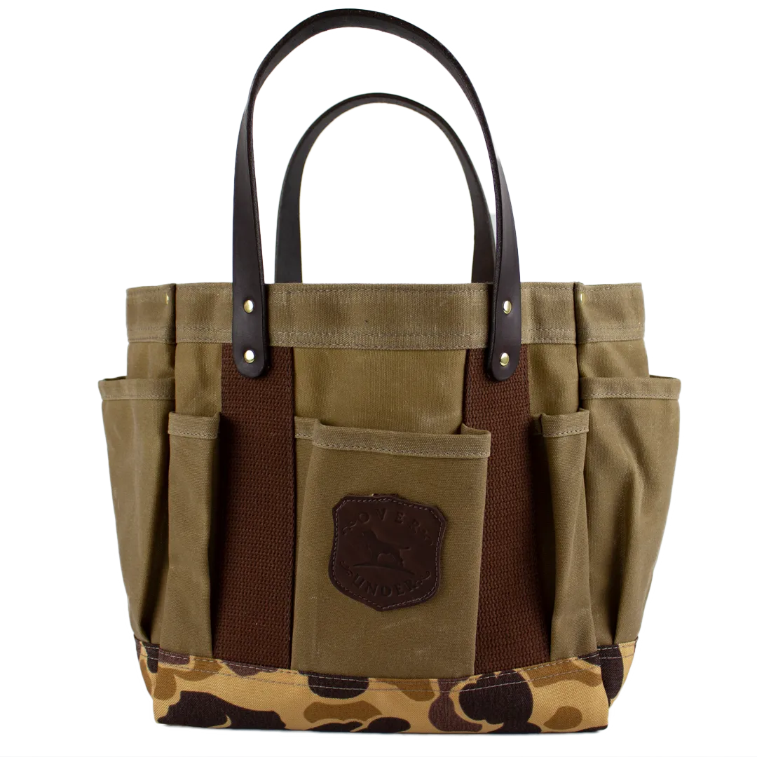 Waxed Rigger's Tote Field Tan/Camo